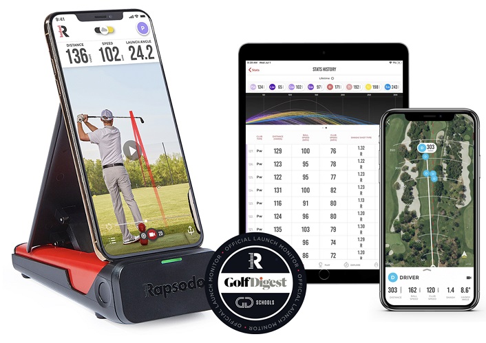 Rapsodo mobilny radar golfowy