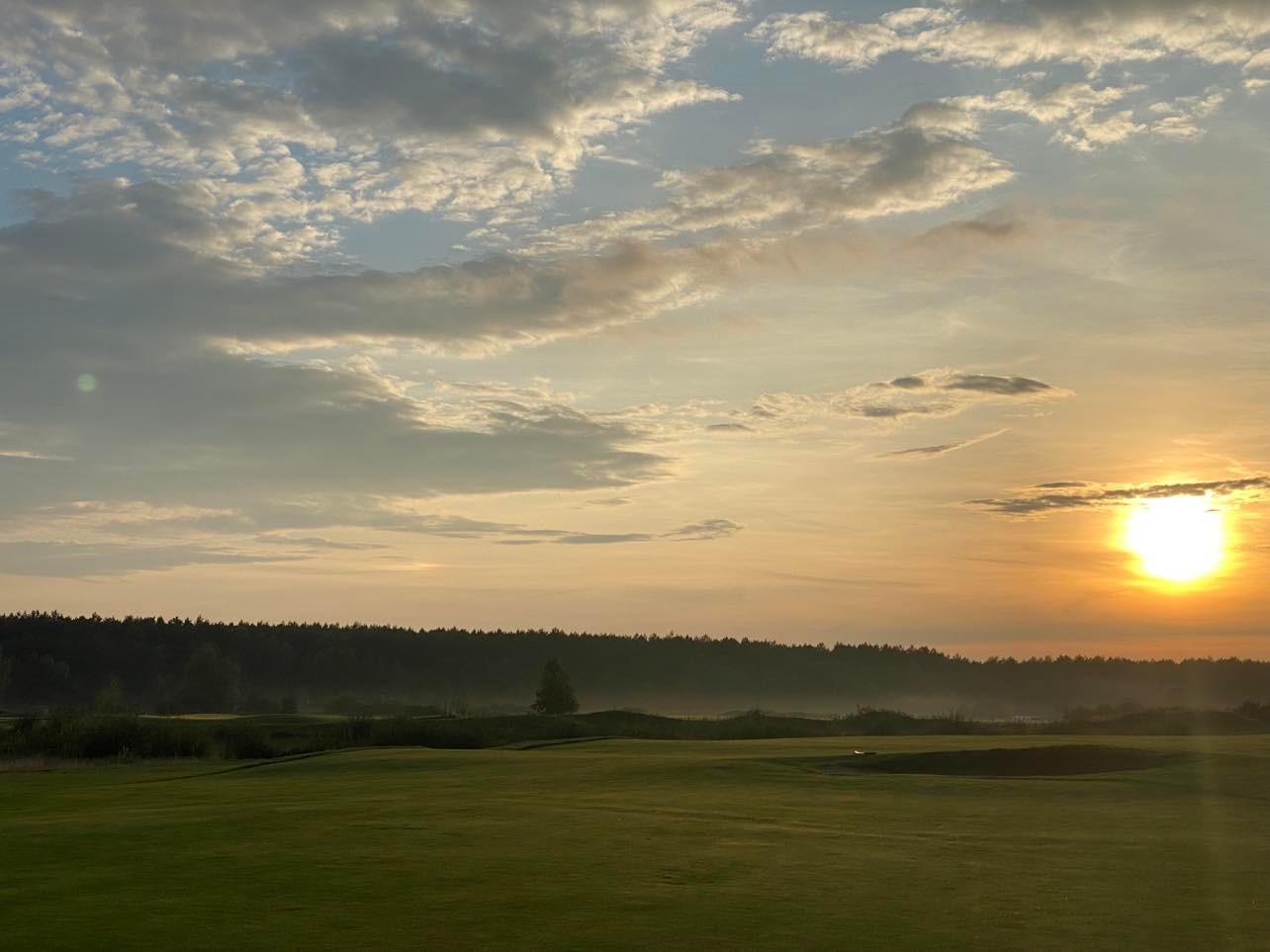 sobienie królewskie pole golfowe kiedy powstało