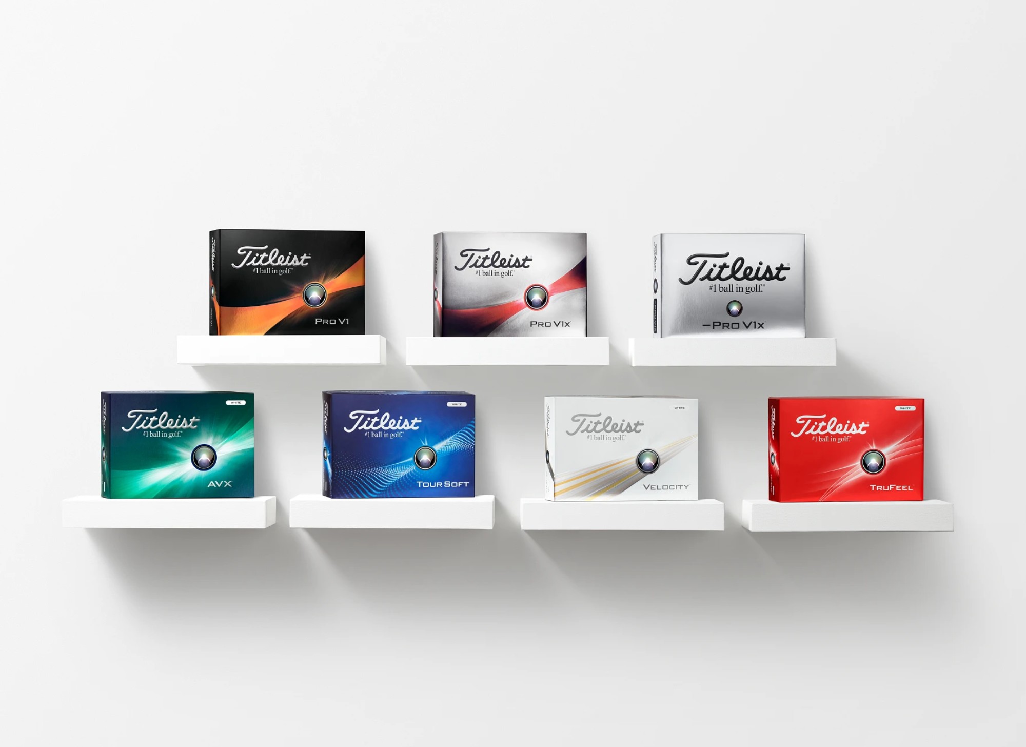 Titleist posiada w swojej ofercie kilka modeli piłek golfowych