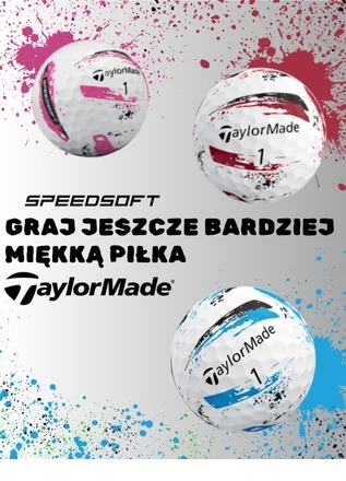 Piłki golfowe TaylorMade SpeedSoft