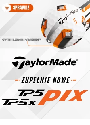 Piłki goflowe TaylorMade TP5/TP5x PIX