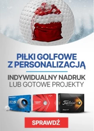 Piłki golfowe z nadrukiem logo personalizowane