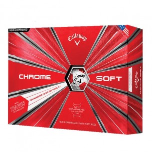 Piłki golfowe Callaway Chrome Soft TRUVIS 12-pack (6 kolorów) 