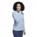 Adidas Textured Layer Jacket Ladies blue bluza golfowa ocieplana