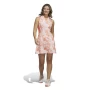 Damska sukienka golfowa Adidas Floral Dress Ladies orange