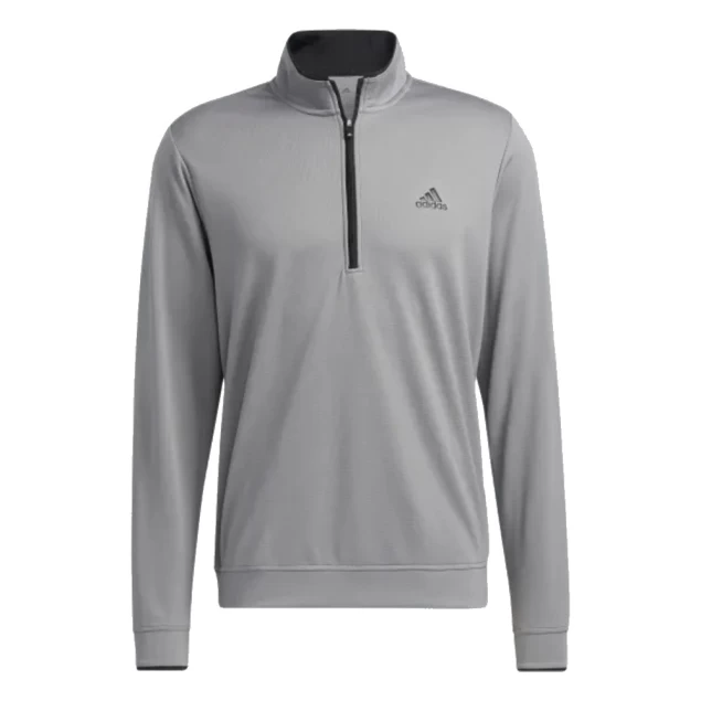 Męska Bluza Golfowa Adidas Lightweight 1/4 Zip grey