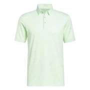 Męska koszulka do golfa Adidas Aerial Jacquard Polo green