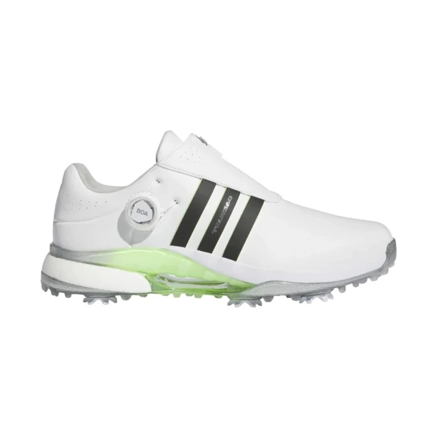 Męskie buty golfowe Adidas Tour360 Boost BOA white/black/green