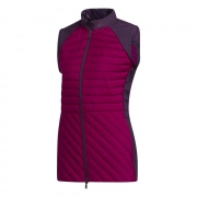 Adidas Frostguard Ladies Vest burgundy kamizelka golfowa ocieplana