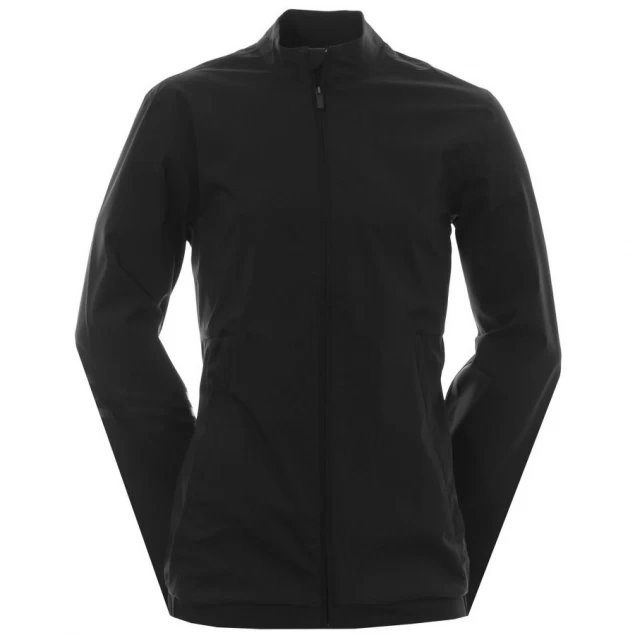 Adidas Provisional Rain Jacket black golfowa kurtka przeciwdeszczowa