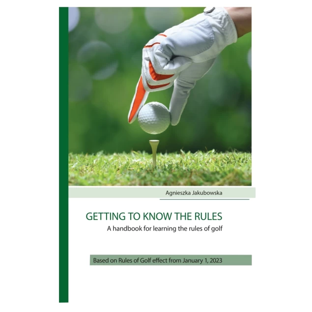 Golf book "Getting To Know The Rules" [ENGLISH VERSION]