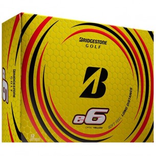 Bridgestone E6 yellow 12-pack piłki golfowe