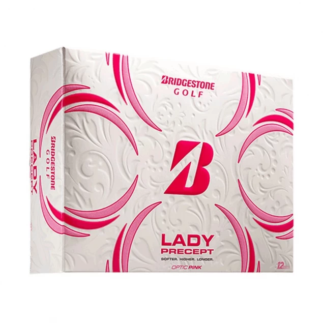 Bridgestone Lady Precept pink 12-pack piłki golfowe