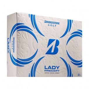 Bridgestone Lady Precept white 12-pack piłki golfowe