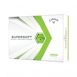 Piłki golfowe Callaway Supersoft green 12-pack (zielony)