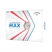Callaway Supersoft Max white 12-pack piłki golfowe