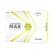 Callaway Supersoft Max yellow 12-pack piłki golfowe