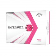 Piłki golfowe Callaway Supersoft Pink 12-pack (różowe) 