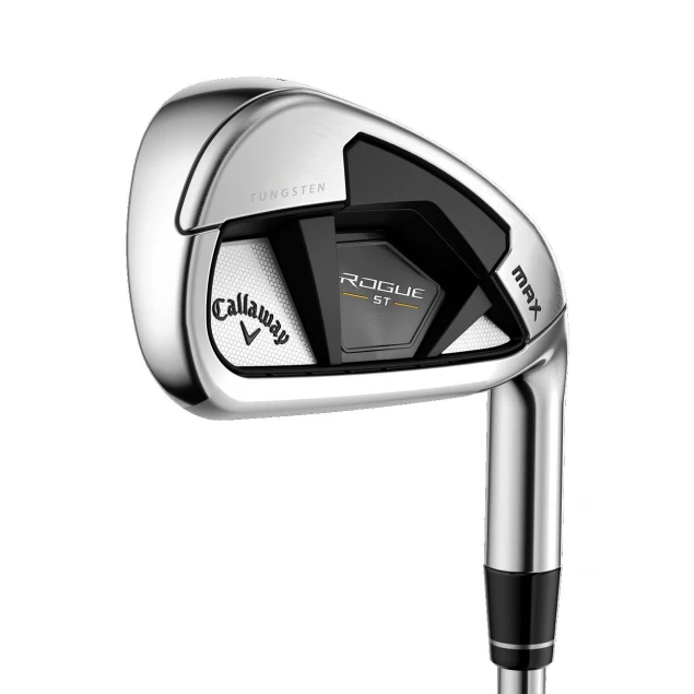 Callaway Rogue ST MAX zestaw ironów golfowych (stalowy shaft)