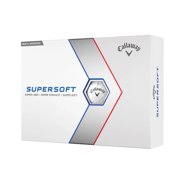 Piłki golfowe Callaway Supersoft 12-pack (białe i żółte) 