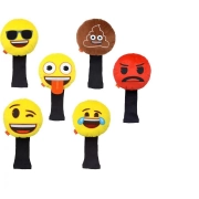 Emoji Headcovers (6 wzorów) pokrowce na główki kijów golfowych