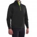 FootJoy Diamond Quilted Chill Out Pullover black bluza golfowa