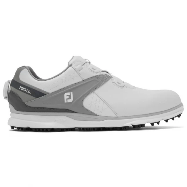 Footjoy Pro SL BOA white/grey męskie buty golfowe