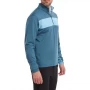 Męska bluza golfowa Footjoy Engineered Chest Stripe Chill Out blue