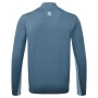 Męska bluza golfowa Footjoy Engineered Chest Stripe Chill Out blue