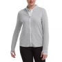 Damska bluza golfowa Footjoy Full-Zip Lightweight Tonal Stripe Midlayer Ladies grey