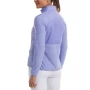 Damska bluza golfowa fioletowa Footjoy Full-Zip Space Dye Midlayer Ladies violet