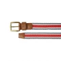 Męski pasek golfowy Footjoy Striped Braided Belt