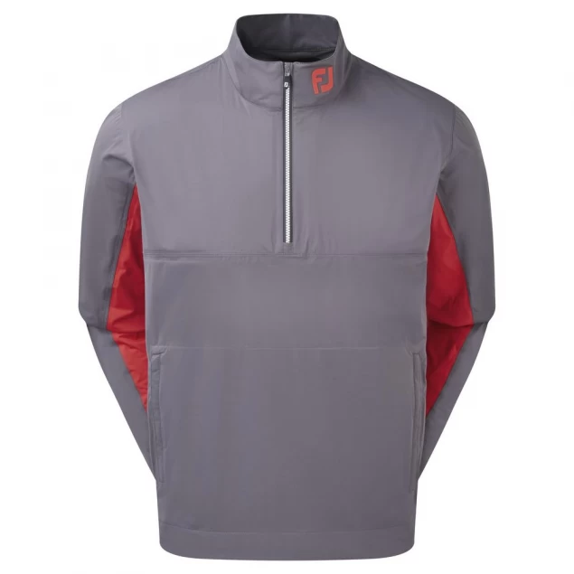 Męska kurtka golfowa Footjoy HydroKnit 1/2 zip Jacket charcoal/red/white
