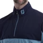 Męska kurtka golfowa Footjoy Hydroknit 1/2 zip Jacket navy/blue