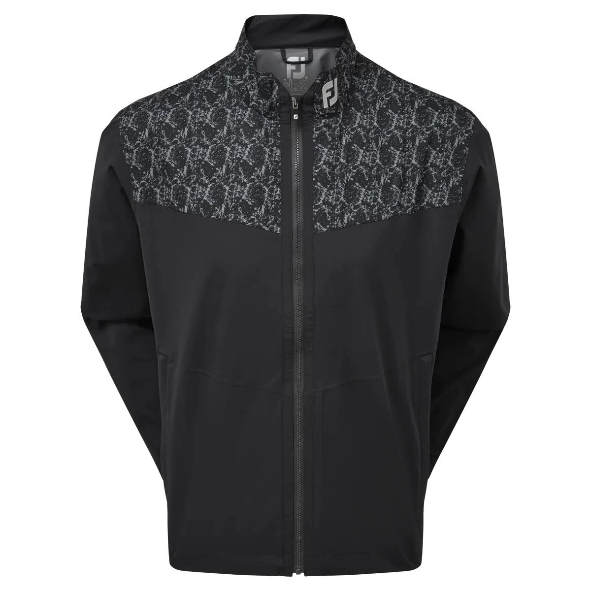 FootJoy HydroLite Rain Jacket-Black-XL