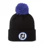 Ocieplana czapka golfowa Footjoy Solid Pom Pom Beanie