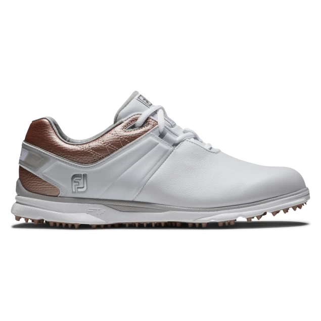 Damskie buty golfowe Footjoy Pro SL Ladies white/rose