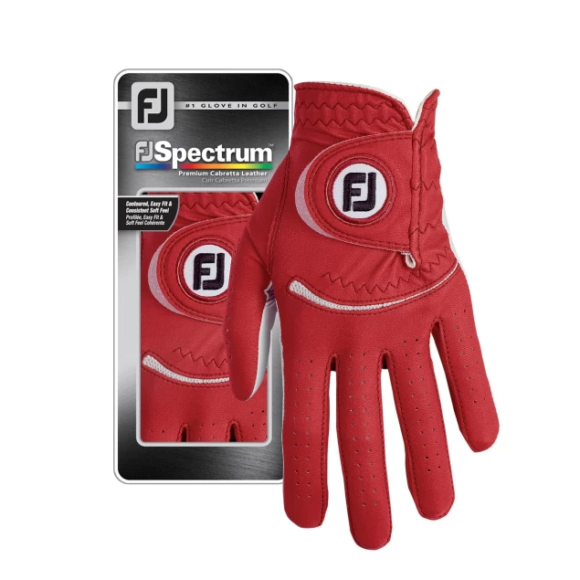 Footjoy Spectrum Ladies red damska rękawiczka golfowa 