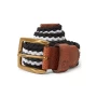 Męski pasek golfowy Footjoy Striped Braided Belt