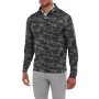 Męska bluza golfowa Footjoy Cloud Camo Print Black 