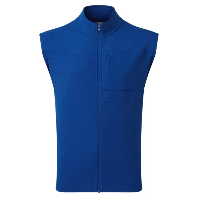 Męska kamizelka golfowa Footjoy Ottoman Knit Vest blue