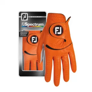 Footjoy Spectrum orange męska rękawiczka golfowa pomarańczowa