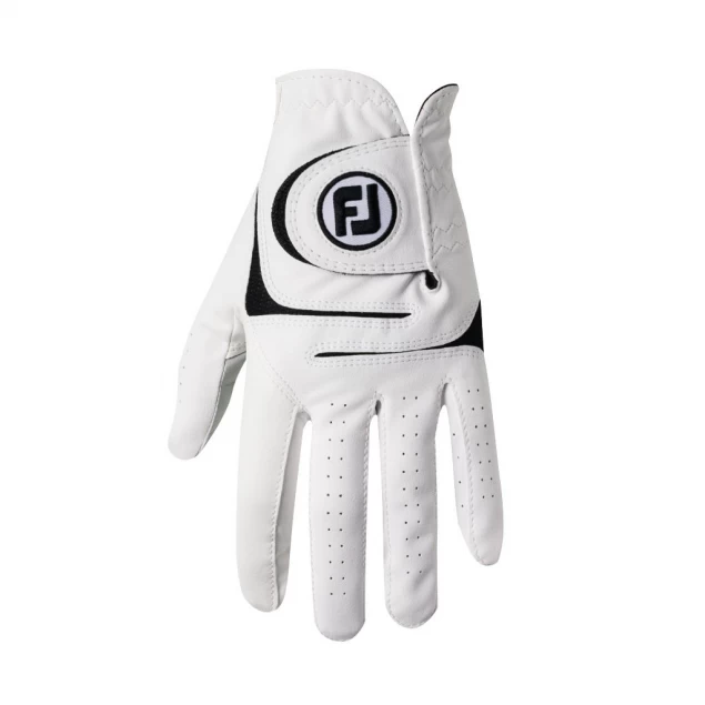 FootJoy WeatherSof white rękawiczki golfowe