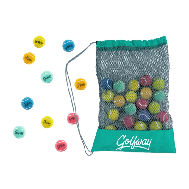 GolfWay Play 48 Velcro Balls treningowe piłeczki golfowe dla juniorów (mix kolorów)