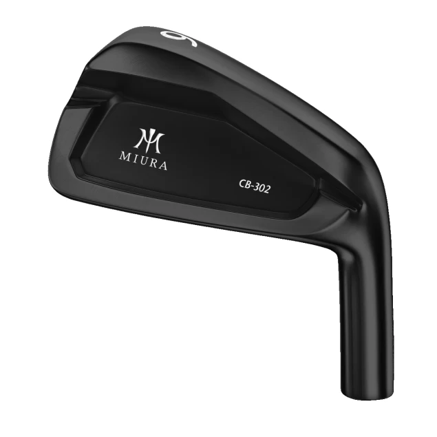 Miura CB-302 Black zestaw ironów golfowych (stalowy shaft)