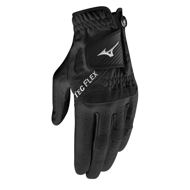 Mizuno TecFlex Glove black rękawiczki golfowe