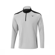 Męska bluza golfowa Mizuno Winter Breeze 1/4 Zip grey