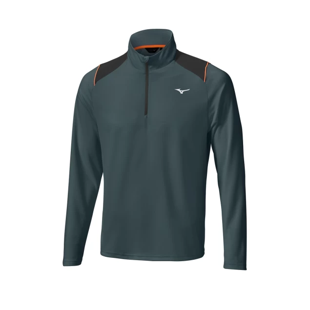 Męska bluza golfowa Mizuno Breath Thermo Elite 1/4 Zip navy