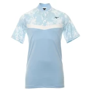 Męska koszulka golfowa Mizuno Flora GC Polo dream blue