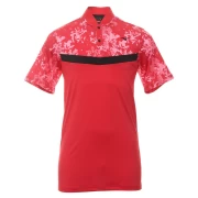 Męska koszulka golfowa Mizuno Flora GC Polo red